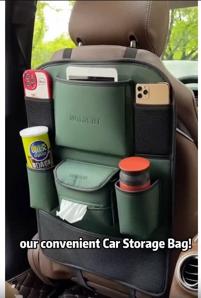 Car Seat Back Organizer Storage (Pack of 1)